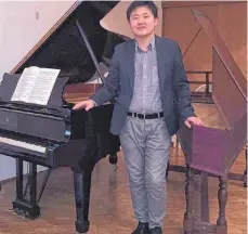  ?? FOTO:GAUGGEL ?? Sukwon Lee wird auf Cembalo, Klavier und Orgel spielen.