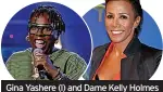  ?? ?? Gina Yashere (l) and Dame Kelly Holmes