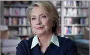  ?? HULU ?? Hillary Rodham Clinton sat down to 35hours of interviews for the documentar­y “Hillary,” premiering Friday on Hulu.