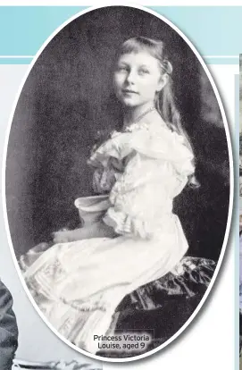  ?? ?? Princess Victoria Louise, aged 9