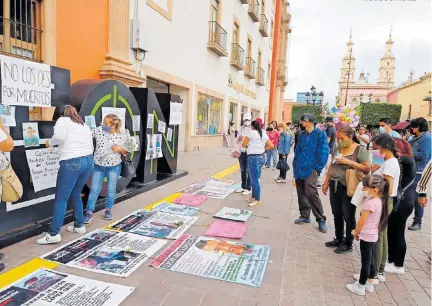  ?? ?? Identifica
Guanajuato 5 puntos que buscadoras consideran de riesgo, en Juventino Rosas.