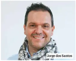  ??  ?? Jorge dos Santos