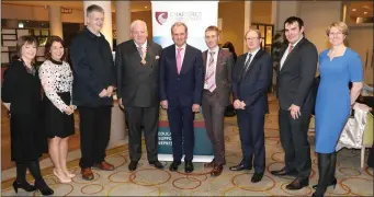  ??  ?? Chartered Accountant­s Ireland President, Feargal McCormack with Chartered Accounants Northwest.