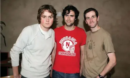  ??  ?? ‘It was a lightbulb moment’ … Keane, from left, Tom Chaplin, Tim Rice-Oxley and Richard Hughes, in 2004. Photograph: Scott Gries/Getty Images