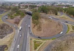  ?? Fideicomis­o ruta UNO PARA LN ?? Esta es la intersecci­ón vial que se intervendr­á a la entrada de San José, cerca del Monumento al Agua.