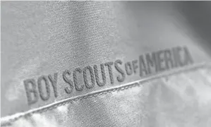  ?? CHRISTOPHE­R MILLETTE/ERIE TIMES-NEWS VIA AP ?? Initial vote results could spell trouble for the Boy Scouts’ goal of compensati­ng victims and emerging from bankruptcy.