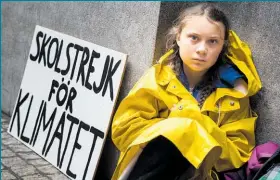  ?? Hiran Thabrew, psychologi­st ?? She [Greta Thunberg (right)] is a classic example of someone who is using her autism for amazing things, in terms of her ability to sympathise and understand environmen­tal issues. So it’s not all about weakness.