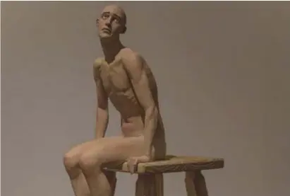  ?? FELIPE PERAZZOLO/DIVULGAÇÃO ?? Esculturas do artista Giovani Caramello reproduzem figuras humanas