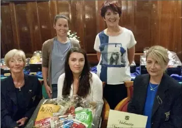  ??  ?? Medal competitio­n winners in Enniscorth­y. Back (from left): Yvonne Treacy, Bernie Whelan. Front (from left): lady President Paula Creedon, Aileen Brophy, lady Captain Stellah Sinnott.