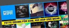  ??  ?? HOP UND MEHR FÜR EDM, HIP-
FETTE DRUMS