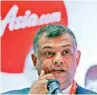  ??  ?? Airasia CEO Tony Fernandes