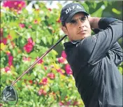  ?? GETTY IMAGES ?? Shubhankar Sharma during a practice round at the DLF Golf and Country Club on Wednesday.