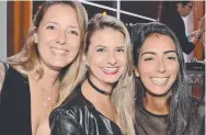  ??  ?? Camila Tetzlaff, Laiana Precoma and Juliana Alves.