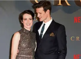  ?? — AP ?? Actors Foy (left) and Smith attending the premiere of The Crown, Season Two, in London, last year.