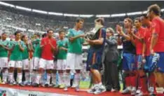  ?? | MEXSPORT ?? México y España igualaron a un gol en el Estadio Azteca.