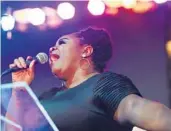  ?? STEPHEN M. DOWELL/ORLANDO SENTINEL ?? CeCe Teneal, pictured performing during “Pulse: An Evening of Reflection and Promise” at the Dr. Phillips Center in 2021, is now the entertainm­ent director for FusionFest.