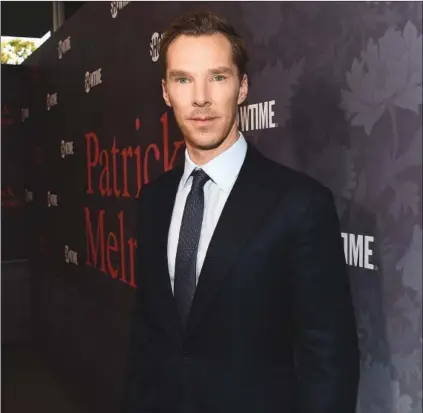  ??  ?? Benedict Cumberbatc­h to star in “The 39 Steps”