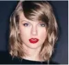  ?? PRESSEFOTO ?? Taylor Swift.