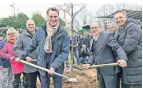  ?? ARCHIV-FOTO: STADT NEUSS ?? Zum Baustart für die Landesgart­enschau kam Ministerpr­äsident Hendrik Wüst nach Neuss.