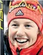  ?? Foto: Reuters / Toby Melville ?? Biathletin Laura Dahlmeier hat schon zweimal Gold gewonnen.