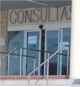  ?? JOSUÉ CORREA ?? Inmediacio­nes del Hospital Juan Ramón Jiménez.