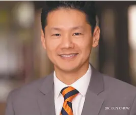  ??  ?? DR. BEN CHEW