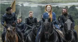  ??  ?? Saoirse Ronan is outstandin­g in Mary Queen of Scots