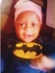  ??  ?? 10-month-old Daniel Malafakumo abducted from a church in Port Harcourt