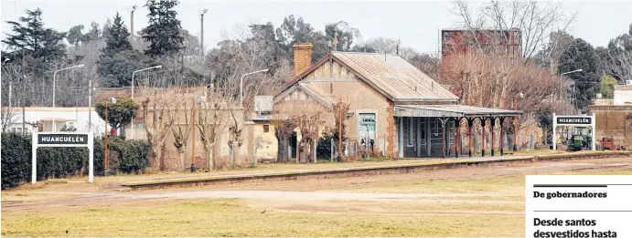  ?? FOTOS: EMMANUEL BRIANE Y FACUNDO MORALES-LA NUEVA. ?? de Huanguelén posee alrededor de 6.000 habitantes y está ubicada en el norte del sudoeste bonaerense. Sus reclamos llevan más de 65 años.