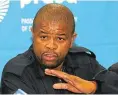  ??  ?? Former Prasa CEO Lucky Montana.