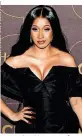  ??  ?? Doppelte Chance auf einen Grammy: Cardi B