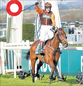  ?? ?? Noble Yeats ridden by jockey Sam Waleycohen wins the Randox Grand National at Aintree