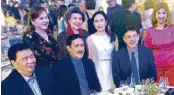  ??  ?? (Seated) Sen. Franklin Drilon, Senate President Tito Sotto and Sen. Ralph Recto; (standing, from left) Alice Eduardo, Maritess Pineda, Sen. Grace Poe and the author.