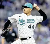  ?? D.A. VARELA dvarela@miamiheral­d.com ?? In 2023, Jesus Luzardo led the Marlins with 10 wins, 208 strikeouts, and had a team-best 3.63 ERA.