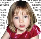  ?? ?? MISSING: Madeleine disappeare­d in 2007