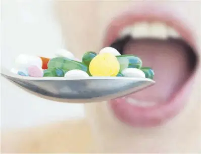  ?? 123RF ?? Suplemento­s nutriciona­les en forma de pastillas.