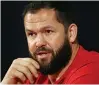  ??  ?? Winner: Andy Farrell