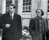  ?? PHOTO: GETTY IMAGES ?? Former King Michael of Romania pictured in Britain in 1947 – the year he was forced to abdicate the throne – with his wife, Princess Anne de Bourbon Parma. They were there to attend Princess Elizabeth’s wedding.