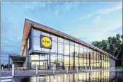  ?? COURTESY LIDL ?? The Lidl prototype store in Fredericks­burg, Va., is larger than the chain’s typical non-U.S. outlets.