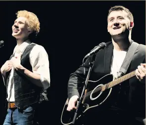  ??  ?? The Simon and Garfunkel Story – coming to the Liverpool Empire on January 8