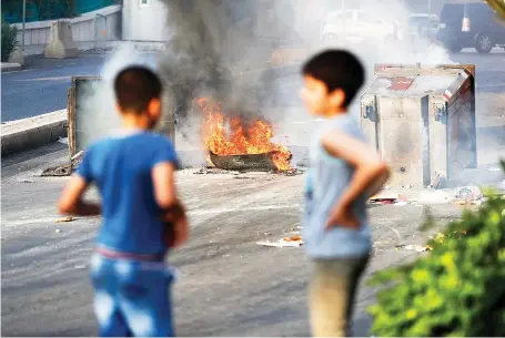  ?? AP ?? Decades of corruption and mismanagem­ent in Lebanon has prompted a wave of protests, with the value of the pound plummeting against the dollar.