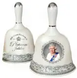  ?? ?? Platinum Jubilee Signature Ceramic Bell LS461 | £12.00