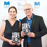  ??  ?? US translator Jessica Cohen and author David Grossman. (AFP)