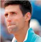  ??  ?? Novak Djokovic