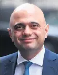  ??  ?? Seeking candidates: Sajid Javid