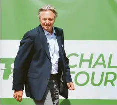  ?? Foto: Ulrich Wagner ?? In diesem Jahr wird es nun definitiv kein Atp-challenger-turnier auf der Anlage des Tennisclub­s Augsburg geben. Lange hat Tca-vorstand Jakob Schweyer aber überlegt, ob es nicht doch irgendwie realisierb­ar ist.