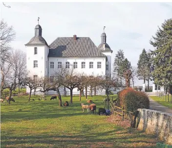  ??  ?? Die Familie Recken erwarb Haus Neersdonk im Jahr 1942 und verwandelt­e es aufwendig und mit viel Liebe zum Detail in ein wahres Schmuckstü­ck.