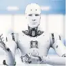  ??  ?? FUTURE AI humanoid