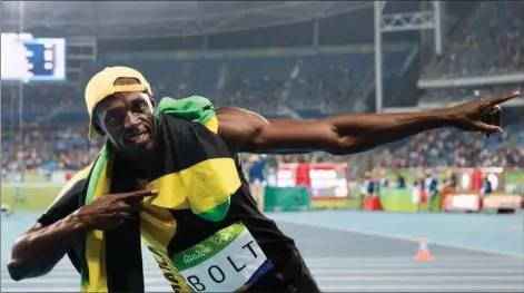  ?? ?? Usain Bolt er verdens hurtigste mand på 100 meter sprint. Foto: Gregers Tycho /Jyllands-Posten