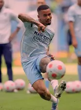  ?? ?? Brasiliano Gabriel Jesus, 25 anni, ex Palmeiras e City